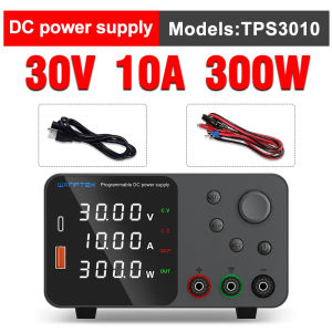 Wanptek Adjustable DC power supply 30V 10A 60V 5A 120V Lab Bench Power Source Stabilized Power Supply Voltage Regulator Switch