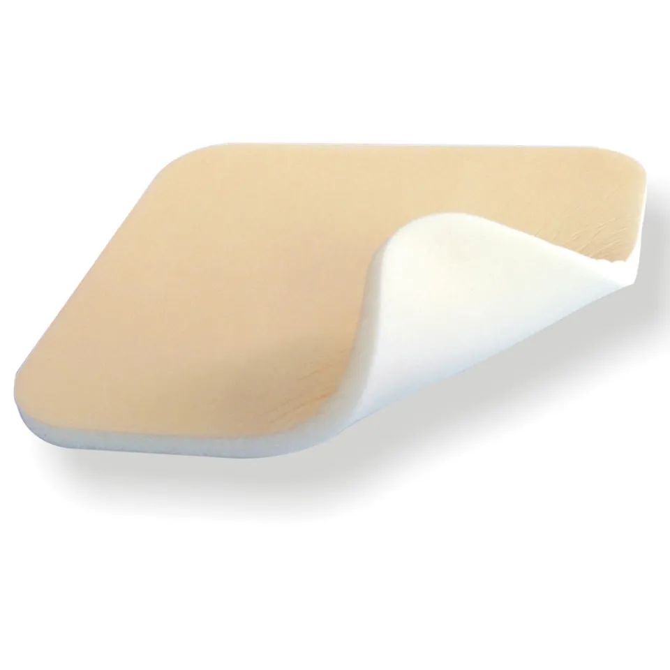 teho silver foam dressing TeHo Foam Sterile Hydrophilic Foam Dressing 10x10cm 10s