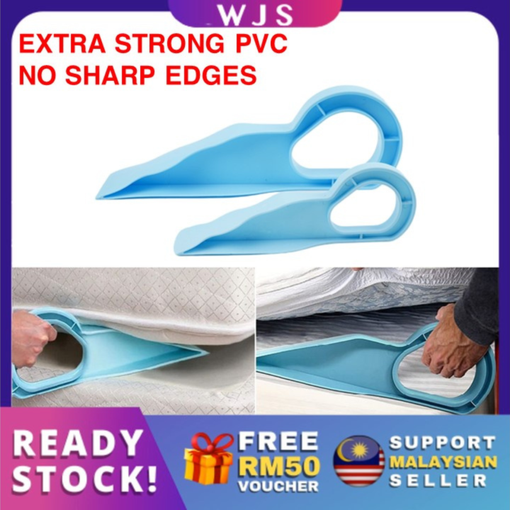 (EXTRA STRONG PVC) WJS Mattress Lifter Mattress Raiser Ergonomic Mattress Wedge Elevator