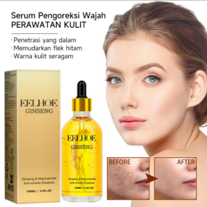 ORI 100% Serum Ginseng Anti Kerut Wajah Glowing Memperbaiki Skin Barrier/Serum Kulit WajahEssense Anti Penuaan Hasil Nyata