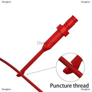 [COD] Donglon เครื่องมือทดสอบแบบเจาะรูแจ็ค4มม. เครื่องมือทดสอบคลิปหนีบเพื่อความปลอดภัยเครื่องมือตรวจจับวงจรรถไม่ทำลาย