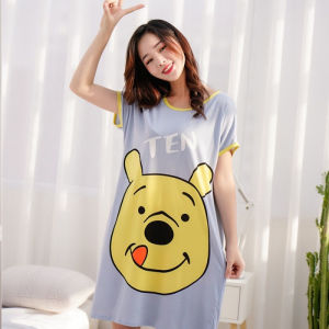 Baju Tidur Dewasa Daster Wanita Bahan Katun Premium Motif