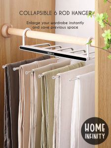 ECOCO PANTS HANGER - STORAGE/SPACE SAVER/ACCESSORIES/WARDROBE/BEDROOM/HANGER/CLOTHES/HOOK/ORGANIZER/RACKS