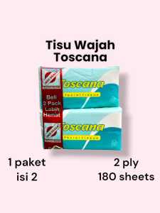 Tissue Travel Pack Murah | Tisu Wajah 2ply 180 Sheets & 200 Sheets | Tissue Facial