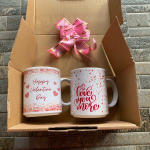 Hampers Valentine Parcel Mug Tumbler Love Pasangan Pacar Hadiah Kado