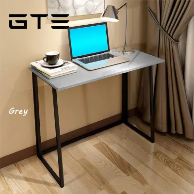 GTE 90CM Home Office Simple Collapsible Computer Table Portable Student Writing Desk For Small Space - Fulfilled by GTE SHOP