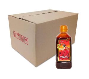 [Original] 캡사이신소스 Chungwoo Capsaicin Super Hot & Spicy Sauce (ซอสพริกเกาหลีสำหรับปรุงอาหาร 12 ขวด) 550g*12