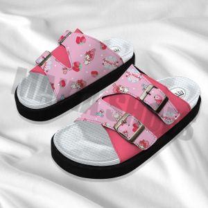 Sandal Anak Perempuan Motif Kartun Kuromi Melody dan Cinamoroll - Nyaman & Fashionable