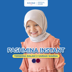 Kalale Instant Hijab Pashmina 0-2 Tahun (Jilbab Kerudung Pashtan Instan Bayi dan Anak)