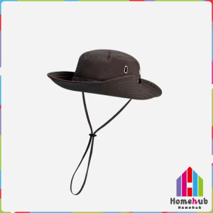 HB Cowboy Hat UV Protection Mountaineering Hat Outdoor Fisherman Hat Male and Female Rolled-Brim Hat