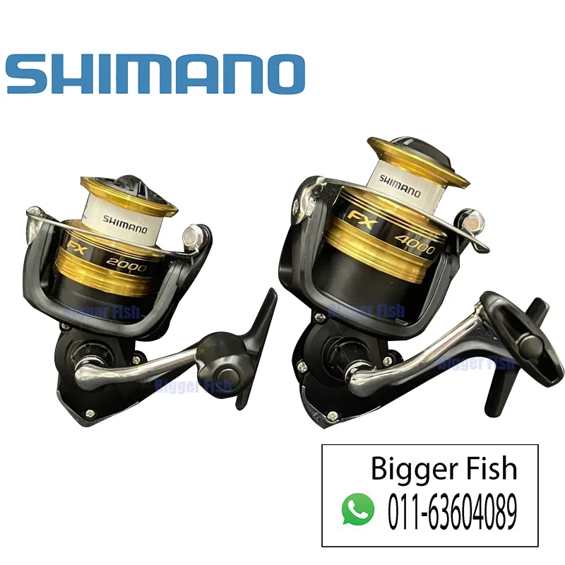 Shimano Reel Spinning, Shimano FX, Fishing Reel Shimano, Mesin Pancing  Shimano, Mesin Mancing Shimano Original