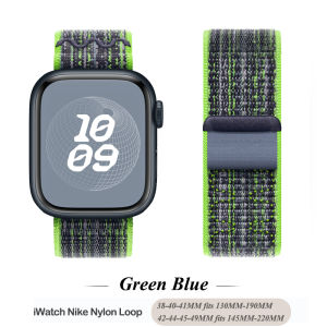 Nylon Loop for Apple Watch Ultra 2 Strap 49mm 45mm 41mm 42mm 38mm Women Men 44mm 40mm iWatch Sport Band for Apple Watch Series 9 8 7 6 5 4 3 2 1 Series SE SE2 Accessories