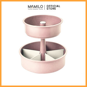 Rak Kosmetik Susun / Rak Make Up / Rak Bumbu Dapur Putar Mamilo