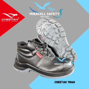 (BONUS KAOS KAKI) SEPATU SAFETY CHEETAH 7106H REBOUND