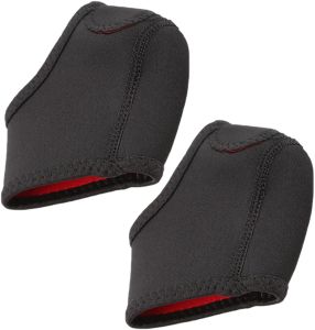 2pcs Neoprene Heel Guards: Heel Support Socks Protectors Sleeves Cups Plantar Inserts Cushion Pads for Men & Women