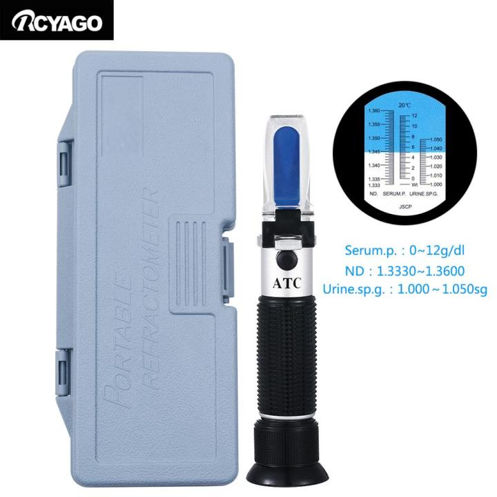 RCYAGO Clinical Refractometer Urine Specific Gravity Test Equipment ...