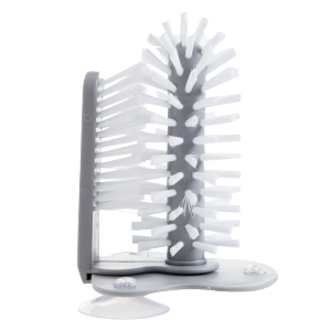 2 In 1 Sikat Pencuci Botol Minum Sikat Pembersih Gelas Hisap Dinding Toko Teh Susu Multifungsi