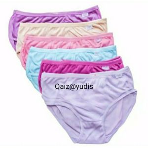 MURAH 6 PCS CD Celana Dalam Wanita Perempuan Dewasa Remaja Katun murah terbaru Jumbo S M L XL XXL 3L