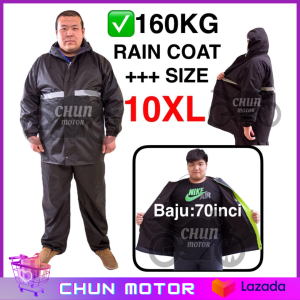 Sangat Besar saiz Baju Hujan untuk 140-160KG Baju Hujan saiz Besar Hujan / berkualiti tinggi Baju Hujan Set Besar saiz ( Pinggan 60 )