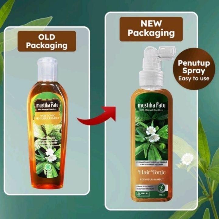 Mustika Ratu Hair Tonic Penyubur Perawatan Rambut Rontok 75ml