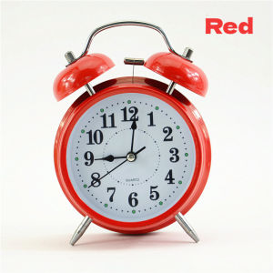 Bell Alarm No-Ticking Clock Quiet Alarm Clock Simple Living Room Bedroom Student Luminous Quartz Second Sweep Movement