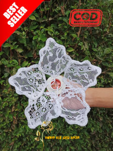 KELOPAK BUNGA DEKORASI / CUP BUNGA LAMPU DEKORASI PELAMINAN MODEL BUNGA SEPATU DIAMETER 25CM