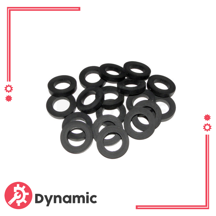Nitrile Rubber O-Ring Gasket - 200x190x5mm (7.87x7.48x0.2 Inch) Black Rubber Grommet