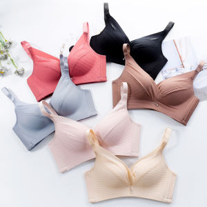 OK Bra สไตล์เกาหลีดันทรงเซ็กซี่ชุดชั้นในบรากระชับหน้าอกสำหรับผู้หญิงกว้างสายรัดชุดชั้นใน