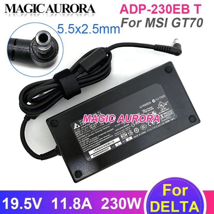 Original DELTA ADP-230EB T 19.5V 11.8A 230W Laptop Charger For MSI GS75 ...