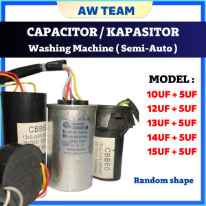 CAPACITOR / KAPASITOR 10+5UF / 12+5UF / 13+5UF / 14+5UF / 15+5UF ( 2 IN 1) Semi Auto Washing Machine