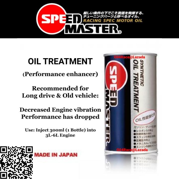 SPEEDMASTER OIL TREATMENT (Oil additive) Improves the compression