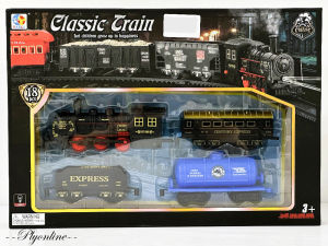Toy - 18pcs Classic Train The Children Grow Up in Happiness (Green) Gift for Children Ages 3+ (BFK55231)