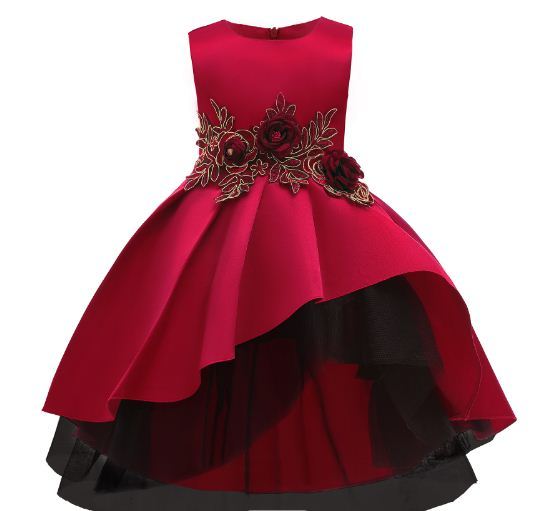Gaun Anak Boutique Wholesale Fashion Princess Pageant Dresses Kids - Main Image