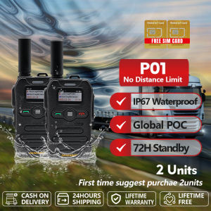 OKARADIO P01 PoC Radio 4G/5G Network Waterproof Two Way Radio 5000KM No Distance Limit Portable Walkie Talkie Long Standby