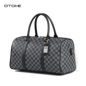 OTOHE กระเป๋าเดินทางกระเป๋ากระเป๋าหนัง PU ฟิตเนสกระเป๋ากีฬากลางแจ้งสำหรับทุกเพศสายกระเป๋ายิมแบบพกพาแฟชั่นท่องเที่ยวโยคะกระเป๋าฟิตเนสว่ายน้ำ