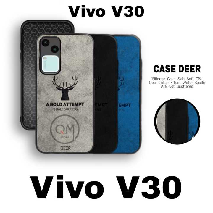 Promo Case Vivo V30 5G Softcase Deer Pelindung Back Cover Bermotif