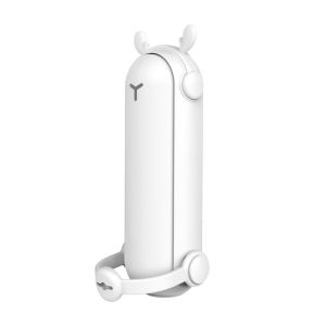 Multi-Purpose Portable Mini Fan  Rechargeable Foldable Handheld Whisper Quiet Fan Cooling Fan  W/  Powerbank & Led Light