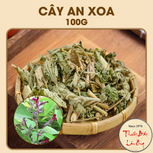 Cây an xoa khô Hòa Bình 100g cây an xoa hoa tím giúp mát gan giải nhiệt hạ men gan tốt cho gan