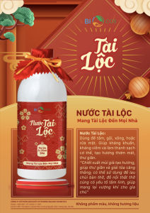 Nước Lau Bàn Thờ - Nước Tài Lộc BioCos 300ml Mùi Già Gừng Sả Chanh Cao Cấp Khử Mùi Diệt Khuẩn Tẩy Rửa Sạch Bụi Trần Mang Tài Lộc