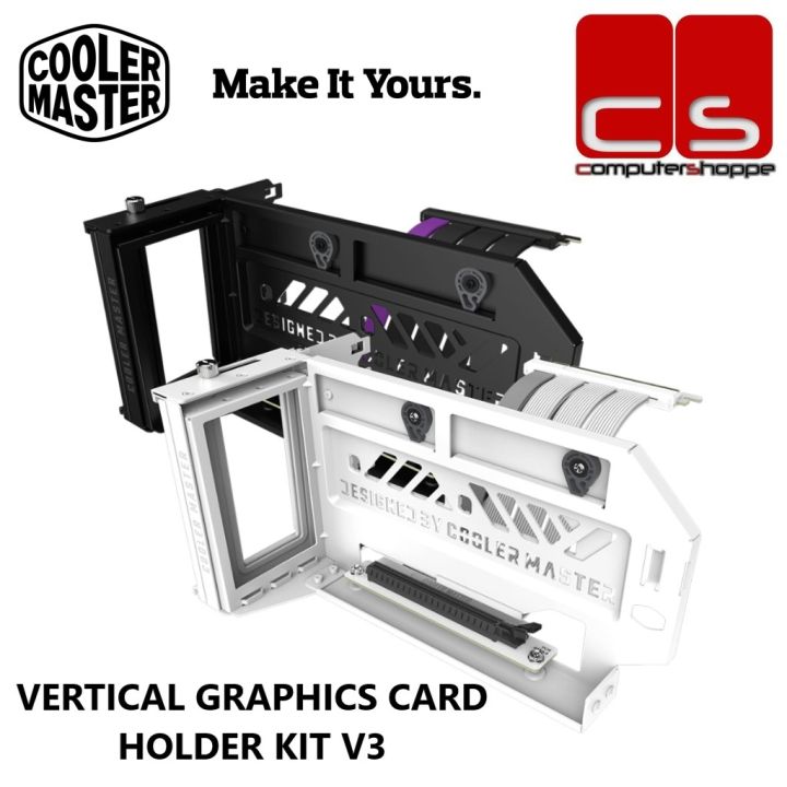 Cooler Master Vertical Graphic Card Holder Kit V3 (PCIe 4.0) Black