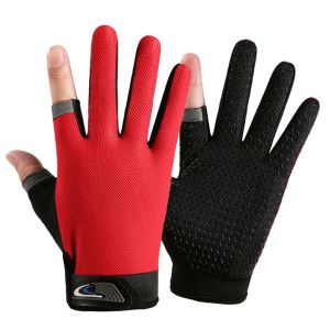 CC SP Chống-Trượt 1 cặp Màn Hình cảm ứng Găng Tay Găng Tay Cá chép Găng Tay Có Ngón Đi xe đạp Găng Tay Găng Tay Câu cá Phụ Kiện Anti-Skid Găng Bảo vệ Găng Ba Ngón Tay Găng Tay Găng Tay câu cá