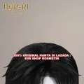 READY STOCK STYLED - FULL WIG ZAYNE WIG COSPLAY GAME LOVE AND DEEPSPACE WIG COWO COWOK PRIA PENDEK LURUS PONI BELAH SAMPING HITAM BLACK. 