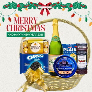 ✨ Christmas Gift Hamper Singapore [Halal & Alcohol Choices available] | Festive Xmas Snack & Chocolate Gift Hamper🎁