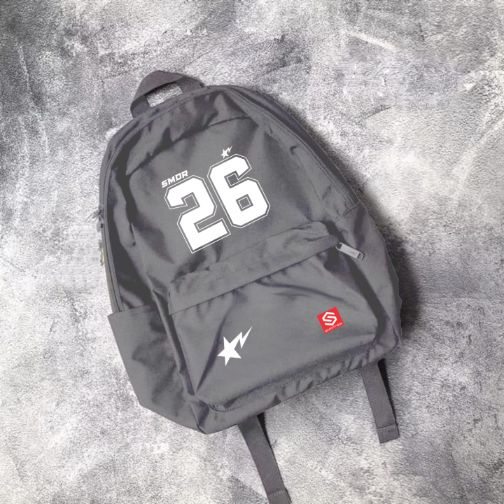 Ransel Sekolah Unisex Basic Casual Premium MOTIF Simple Terbaru Keren ...