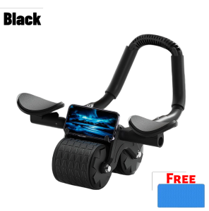 NEWMulti-Functional Abdominal Abs Roller Wheel Mutes Abdominal Training Exerciser Fitness Equipment