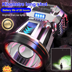 Lampu Depan Berkekuatan Tinggi & Senter Berkemah Super Terang