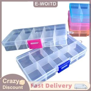 ซื้อ 1 ชิ้นลด 10 บาท กล่องเก็บของพลาสติกช่องเก็บของใช้งานได้จริงขนาด1 4นิ้วกล่องจัดระเบียบชิ้นส่วน24ช่องกล่องเครื่องประดับที่ใส่สกรูกล่องสำหรับจัดแสดง