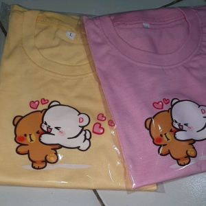 Kaos Anak Perempuan Lucu Love Gemes Kekinian