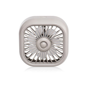 【Original】USB Charging 7 Blade Air Cooler Car Fan Fan With Night Light 360° Rotating Clip Fan Adjustable 3-Speed Suitable for all car models