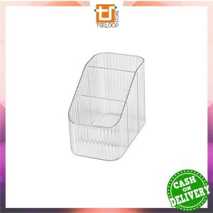 OFM-K189 Organizer Kosmetik Rak Make Up Transparan / Tempat Remote AC TV HP Desk Storage / Rak Sekat